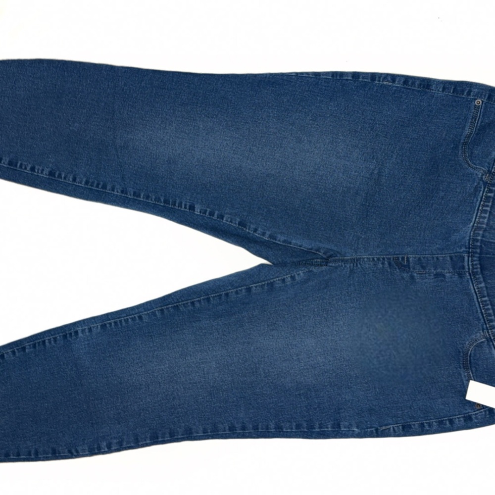 Old Navy Blue Denim Pull On Jeans - Super Skinny / Mid rise